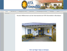 Tablet Screenshot of kiga-himmelfeld.de